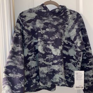 Lululemon Loungeful Cropped Hoodie size 14
